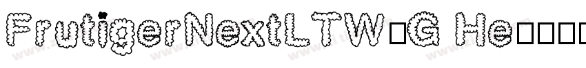 FrutigerNextLTW1G He字体转换